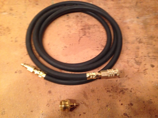 air hose with fittings