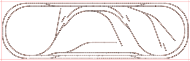 X-Track CAD Rev 14 problems screen capture