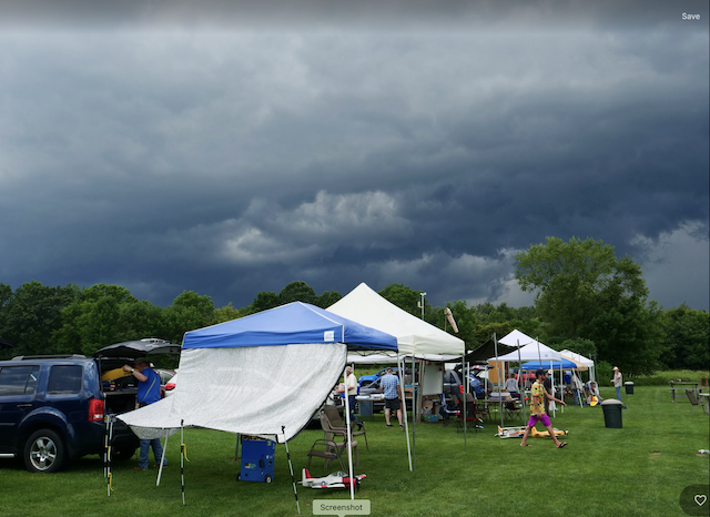 the storm